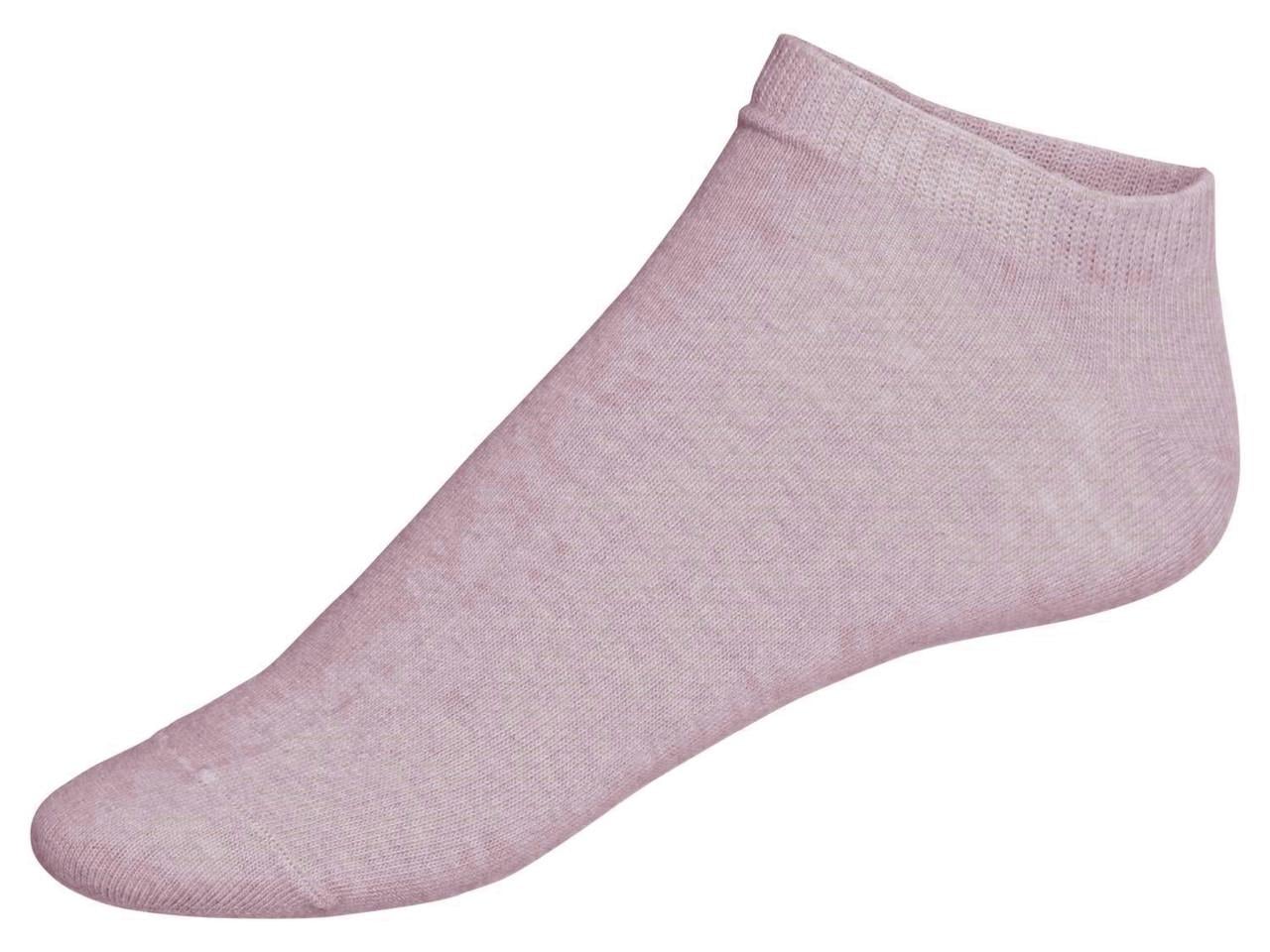 Носки короткие для женщины Esmara LYCRA 473749-2 р. 39-42 Розовый (2997130384)