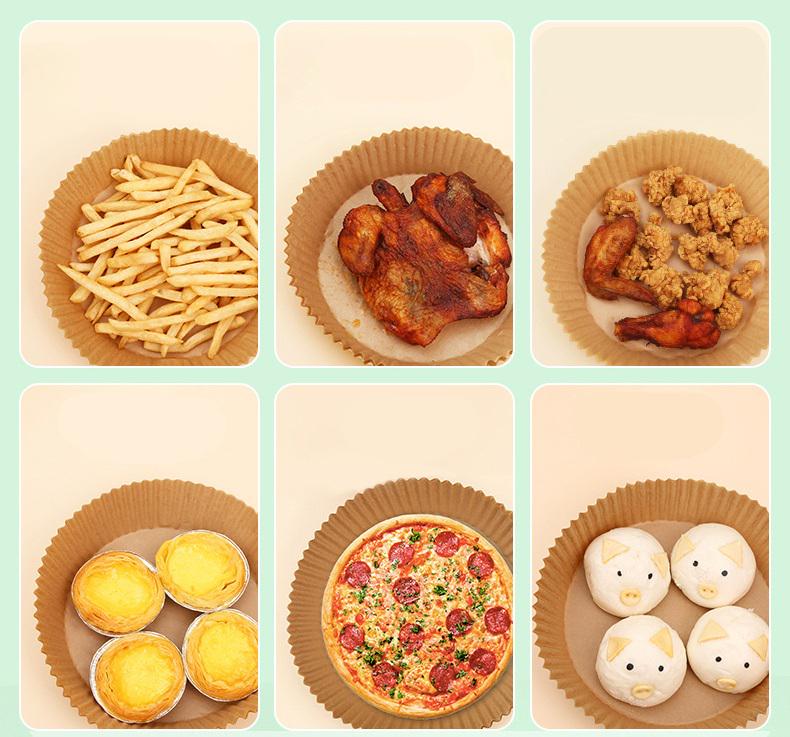 Форми круглі з пергаменту для аерогрилю духовки та мікрохвильової печі 16 см 50 шт. (U9503) - фото 4 Форми круглі з пергаменту для аерогрилю духовки та мікрохвильової печі 16 см 50 шт. (U9503) - фото 4