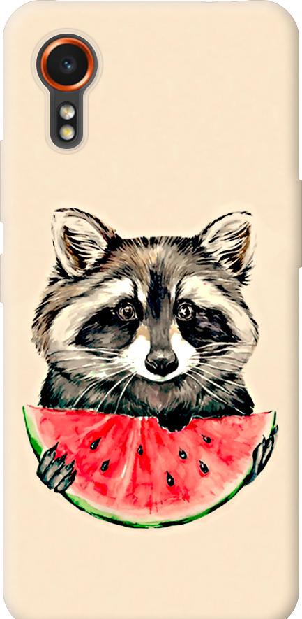 Чехол на Samsung Galaxy Xcover7 Енотик с арбузом (4605u-3695-42517)