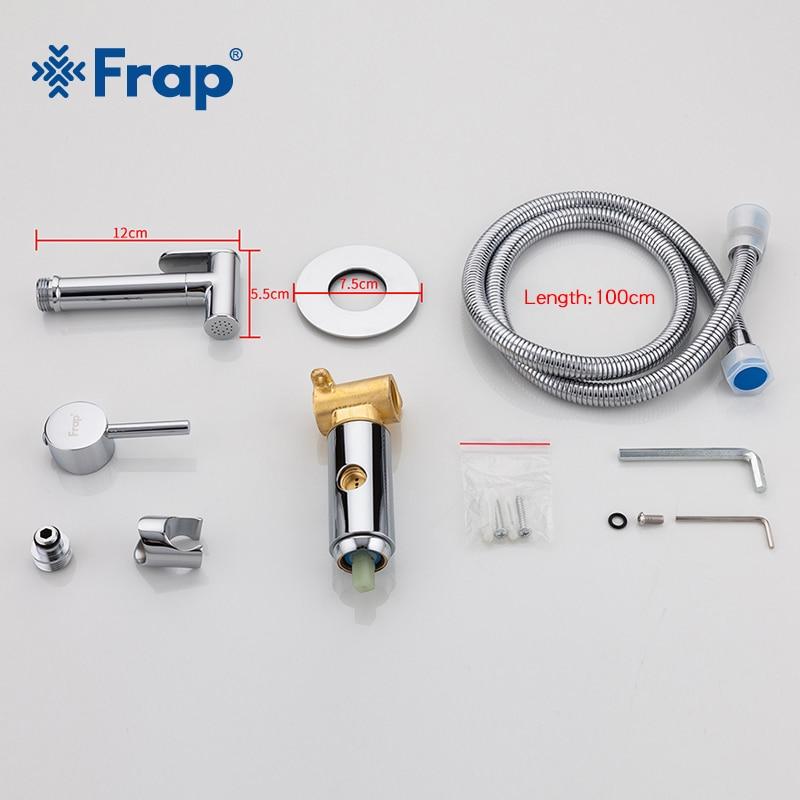 Гигиенический душ Frap F7505-2 Хром - фото 5 Гигиенический душ Frap F7505-2 Хром - фото 5