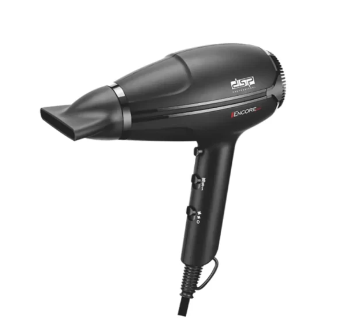 Фен для укладки волос DSP 30361 с концентратором 2000 Вт Черный (23137087)