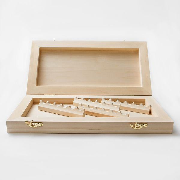 Заготовка нард прямі дерев'яні липа 80х40х10 см (33785031)