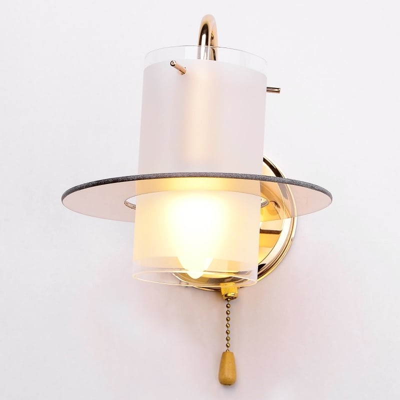 Бра Brille LK-382W/1 E14 G (L67-086)