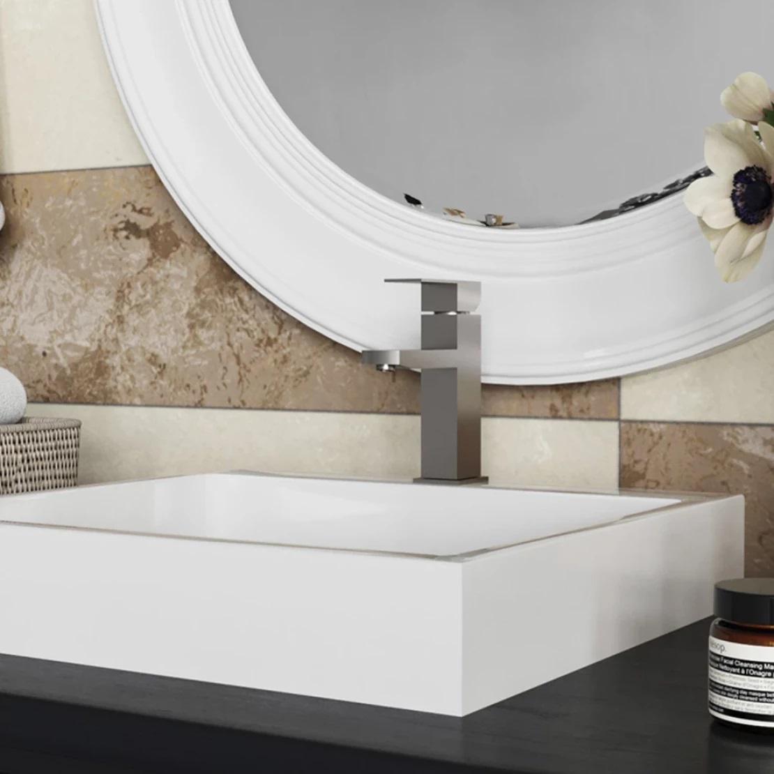 Система душевая Kroner ESG063 и смеситель для раковины Kroner Kubus-ESG010 - фото 13