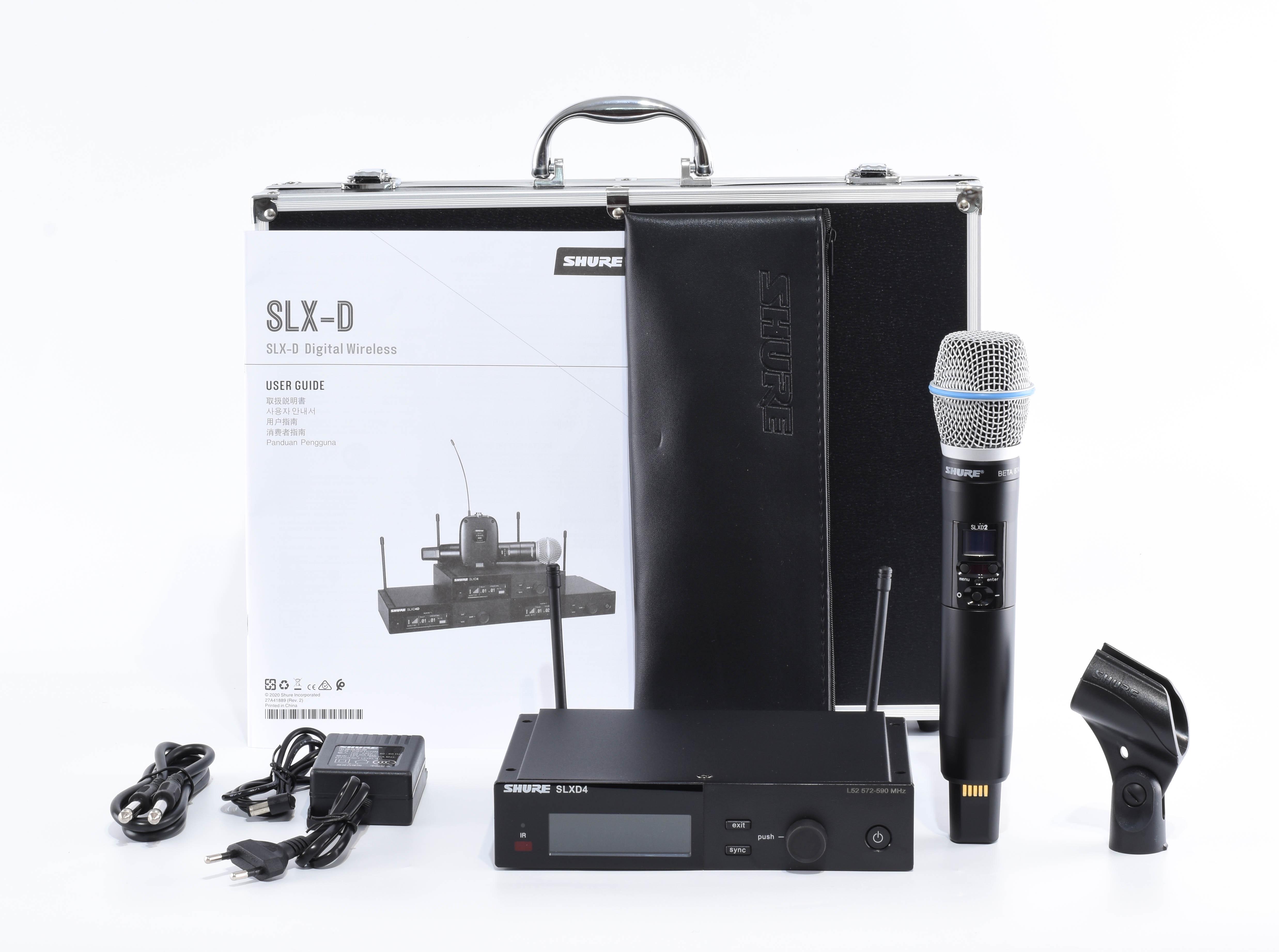 Радіосистема SHURE SLX-D BETA 87A (0078) - фото 1 Радіосистема SHURE SLX-D BETA 87A (0078) - фото 1