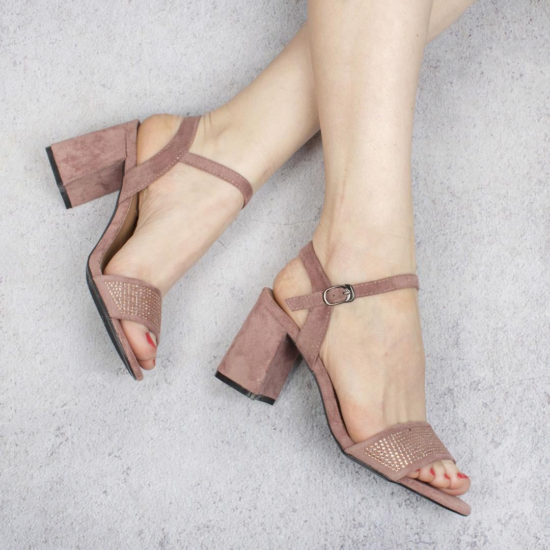 Босоножки на среднем каблуке 330707 р. 36 23 см