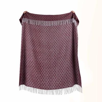 Плед на солнце 140х200 см Бордовый - фото 3 Плед на солнце 140х200 см Бордовый - фото 3