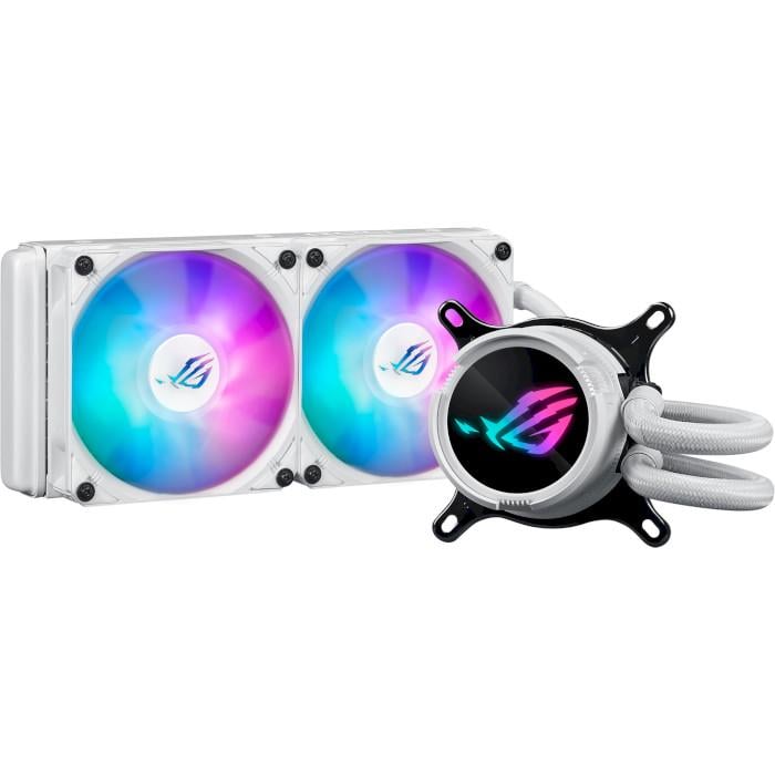 Система водяного охлаждения ASUS ROG Strix LC II 240 4-pin 2-fans 240 мм ARGB White (90RC00E2-M0UAY4)
