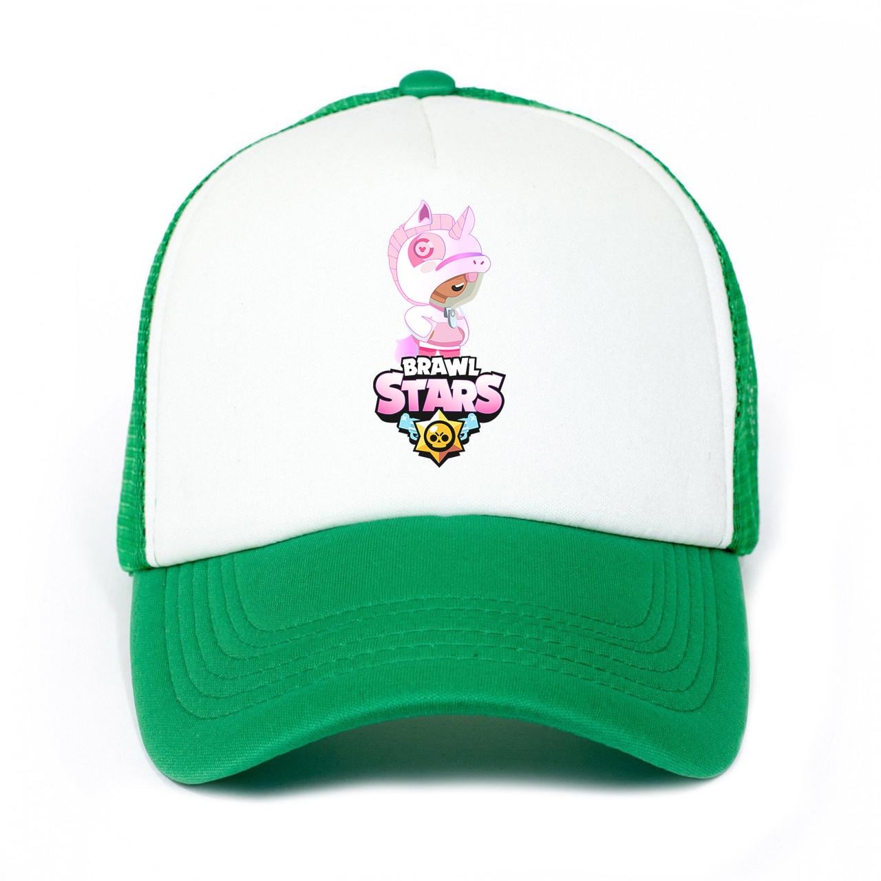 Кепка тракер детская Leon Unicorn Brawl Stars Зелёный (33404-1472-KG)