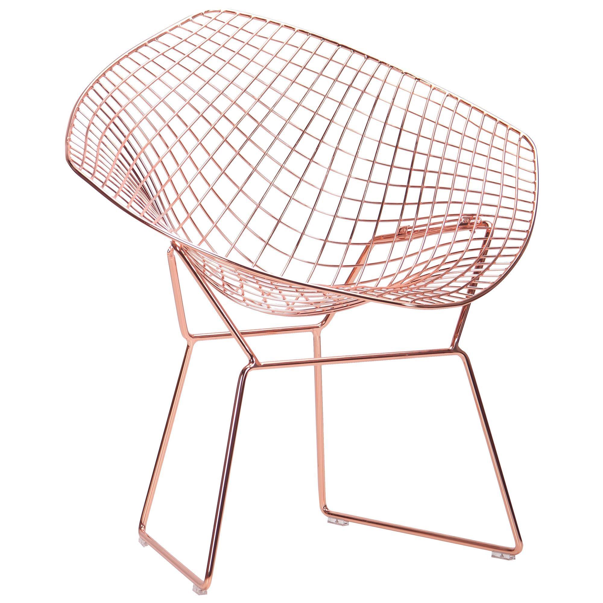 Обеденный стул AMF Jaco rose gold 840х800х690 Розовое золото