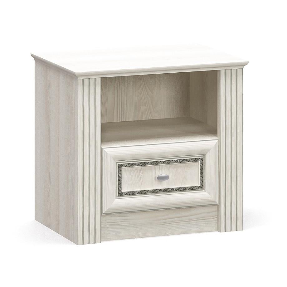 Тумба приліжкова Mebel Service Брістоль Ясен сніжний 2 шт.