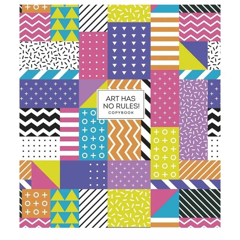 Школьная тетрадь в линейку Школярик 60 л. Разноцветный (NB-286-Z-170)