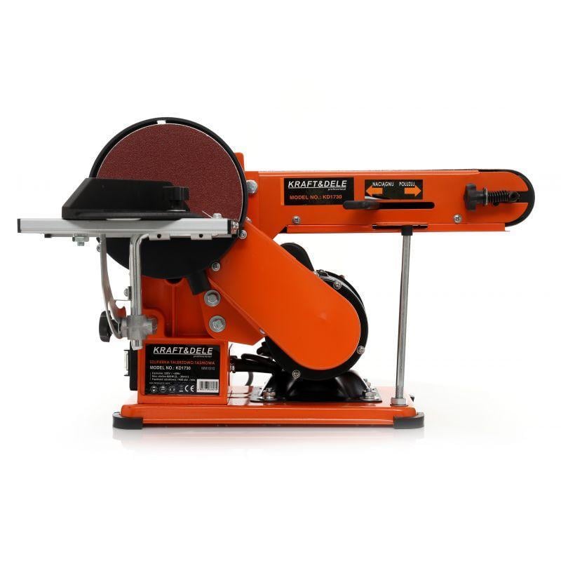 Верстат шліфувальний Kraft&Dele KD1730 2415714697 дисковий стрічковий для дерева та металу 600 Вт Верстат шліфувальний Kraft&Dele KD1730 2415714697 дисковий стрічковий для дерева та металу 600 Вт