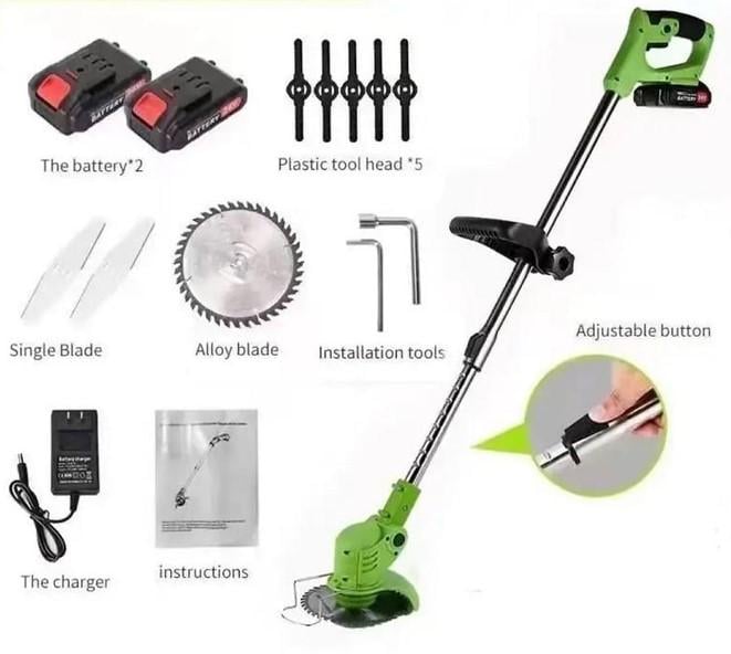 Тример садовий акумуляторний KRAFFTEC AZ-144 48V 4AP (4377) - фото 5