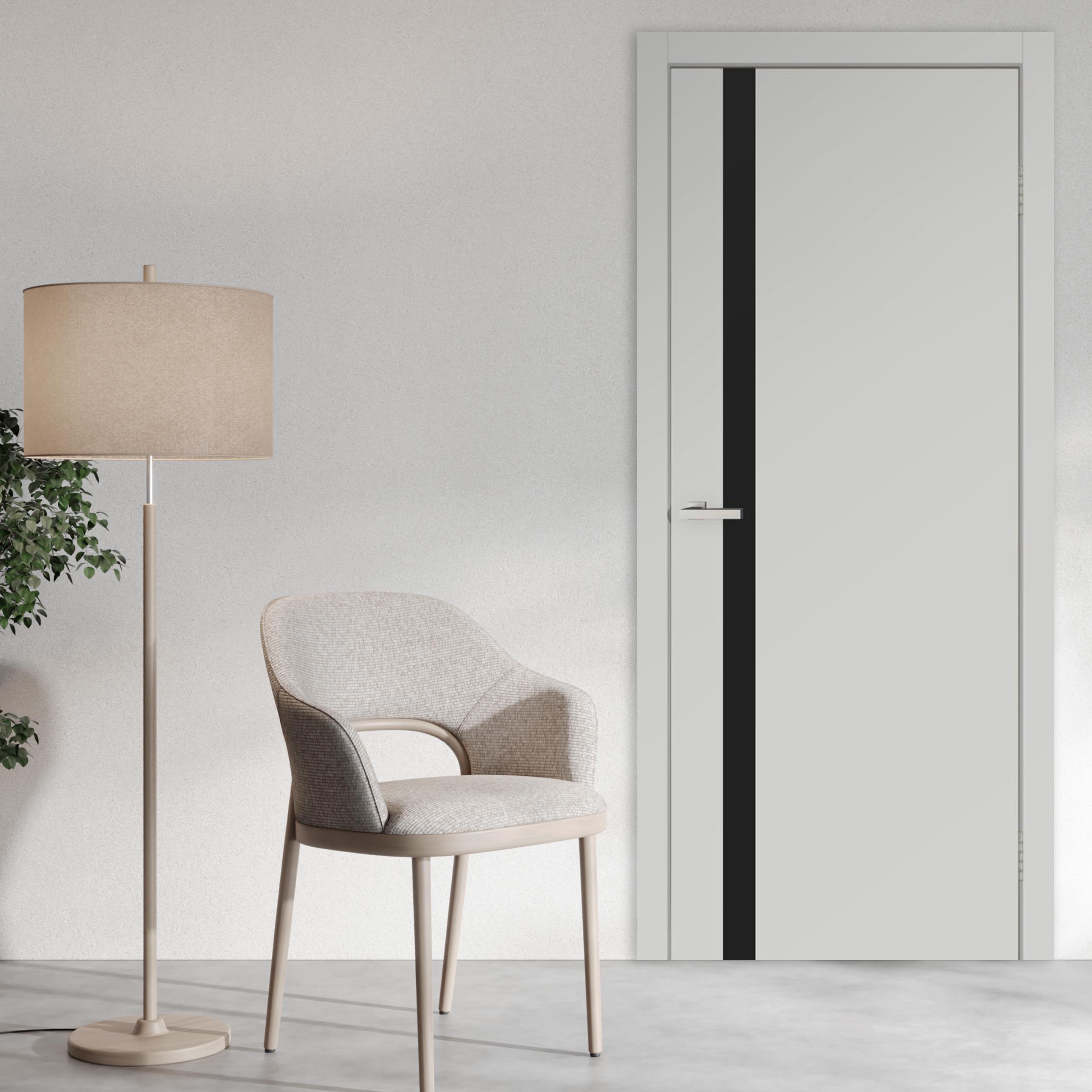 Двери Литва 2000х800 мм Платина (61034)