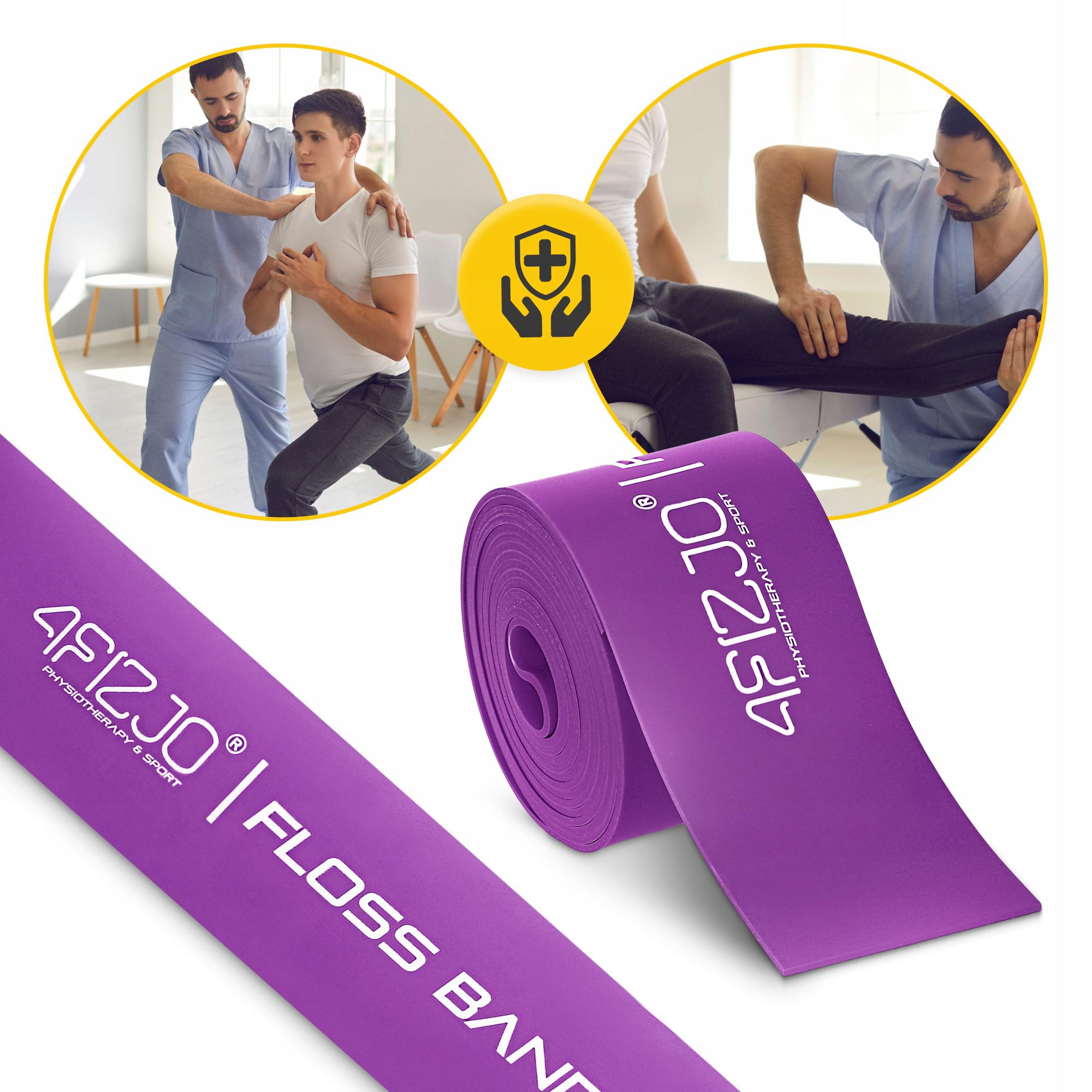 Стрічка компресійна для флосингу 4FIZJO Floss Band 207x5x0,1 см Violet (P-5905973405201) - фото 9 Стрічка компресійна для флосингу 4FIZJO Floss Band 207x5x0,1 см Violet (P-5905973405201) - фото 9