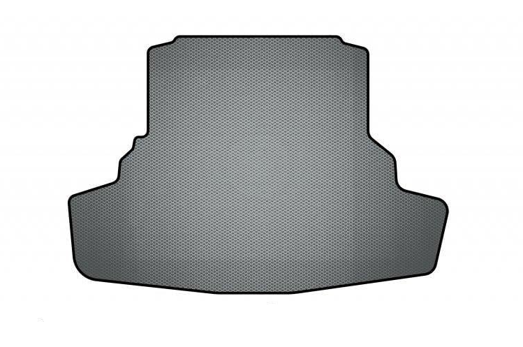 Коврик автомобильный резиновый в багажник Digital Designs Carsuit для Volkswagen Golf Plus 2004-2014 рр. Серый