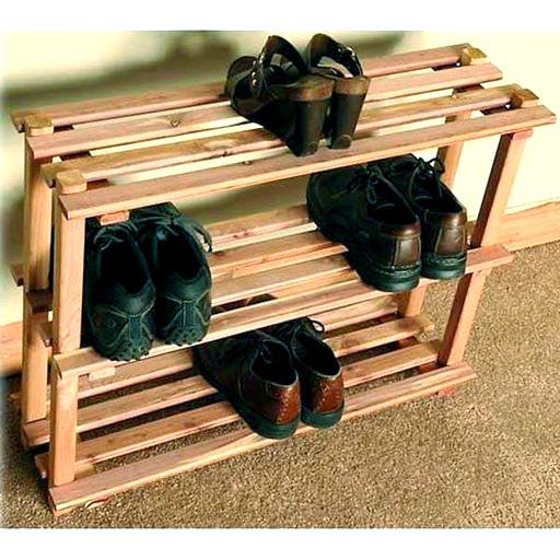 Полка для обуви из дерева Хотвиль Бланже (ПДО-007001)