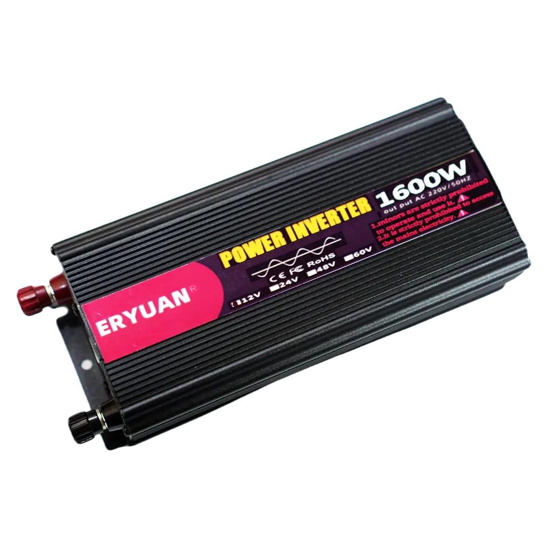 Преобразователь напряжения Eryuan 1600 W DC/AC 12-220 V с вольтметром Black (3_04113) - фото 2 Преобразователь напряжения Eryuan 1600 W DC/AC 12-220 V с вольтметром Black (3_04113) - фото 2