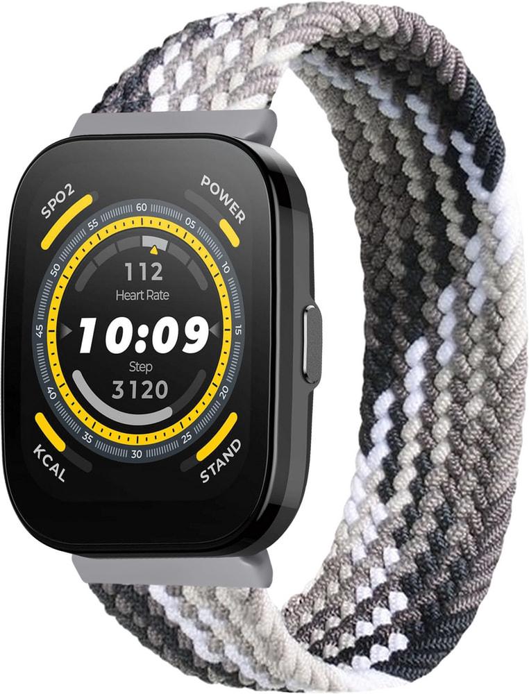 Ремінець Solo Loop Multi для Amazfit Bip 5 (145 мм) Black Silver (34434-03)