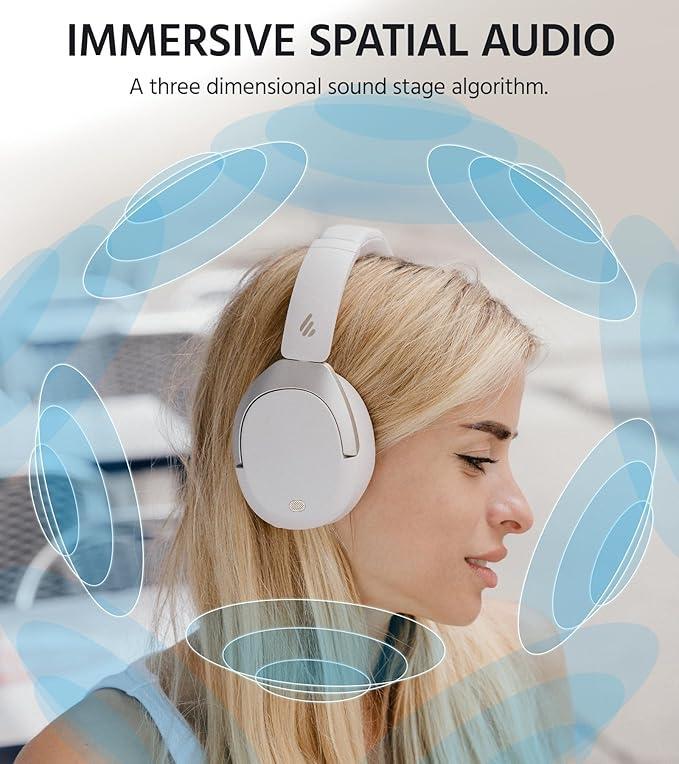 Навушники бездротові Edifier з активним шумопоглинанням Bluetooth V5.4 - фото 5 Навушники бездротові Edifier з активним шумопоглинанням Bluetooth V5.4 - фото 5