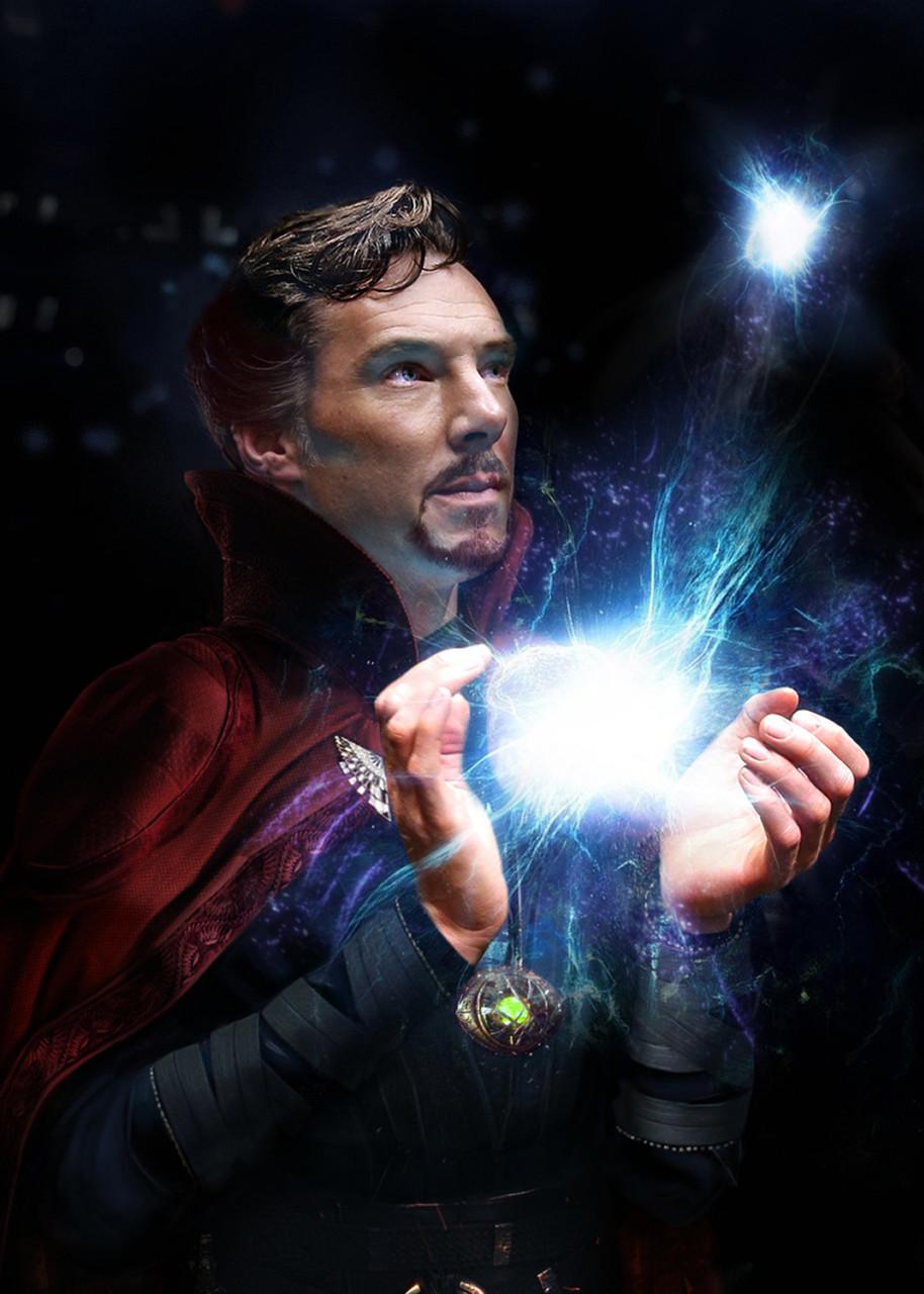 Картина постер Gee! Doctor Strange Доктор Стрендж к фильму 40х60 см DS.09.048