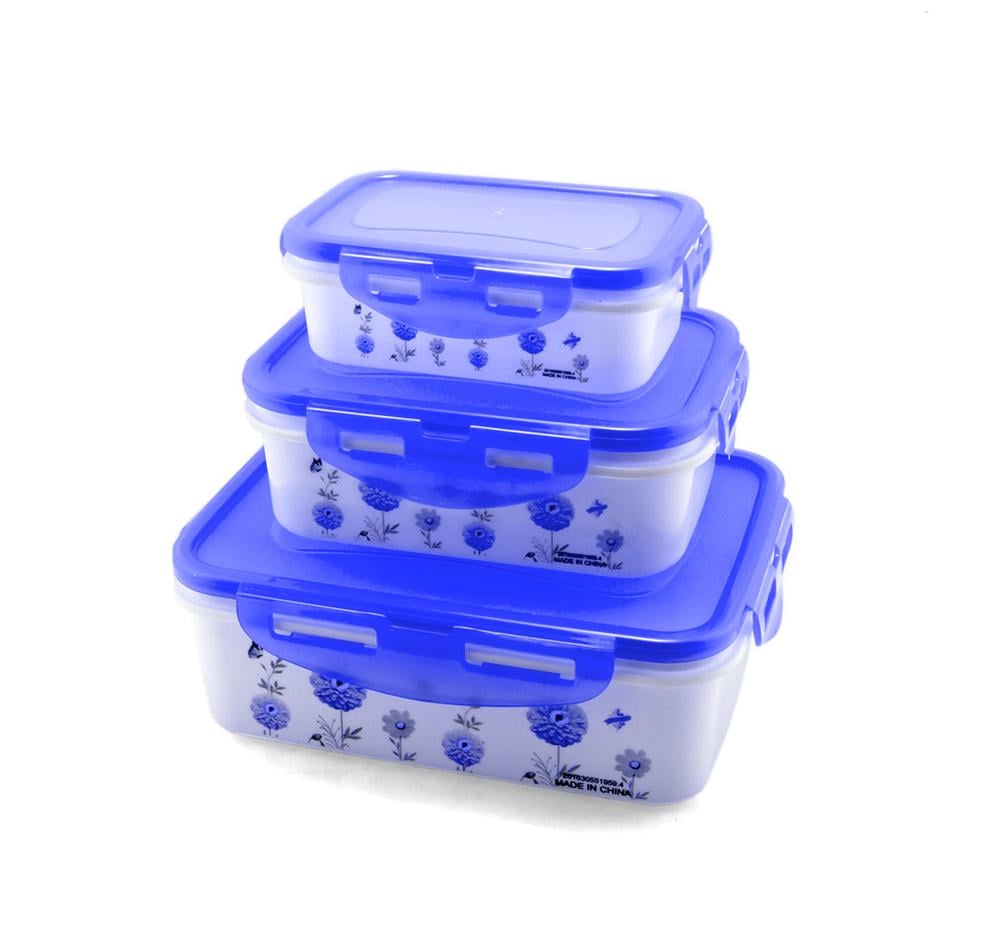 Харчовий контейнер UNIQUE UN-1511-3 Синій (177960)