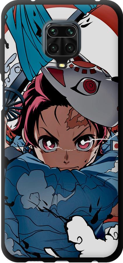 Чехол на Xiaomi Redmi Note 9 Pro Танджиро Камадо (5574b-1911-42517)