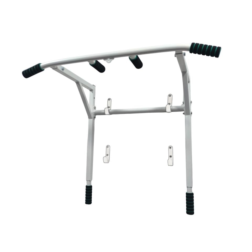 Турник-брусья SAB В1 настенный разборной Белый (0011)