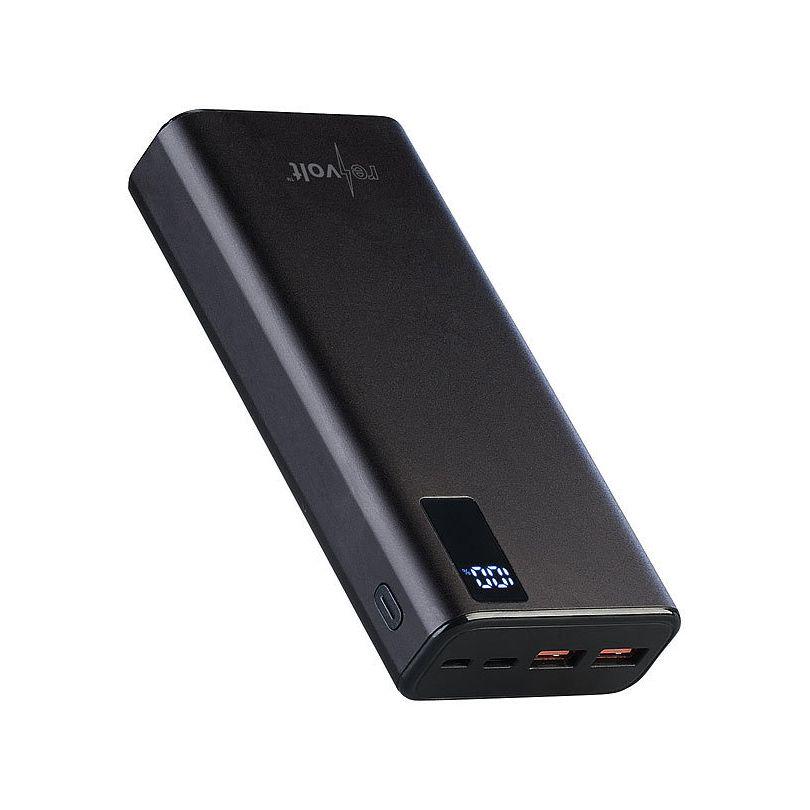 Повербанк Revolt Alu 20000 mAh Quick Charge 3,0 USB C 3 A 20 W (9204502) - фото 2