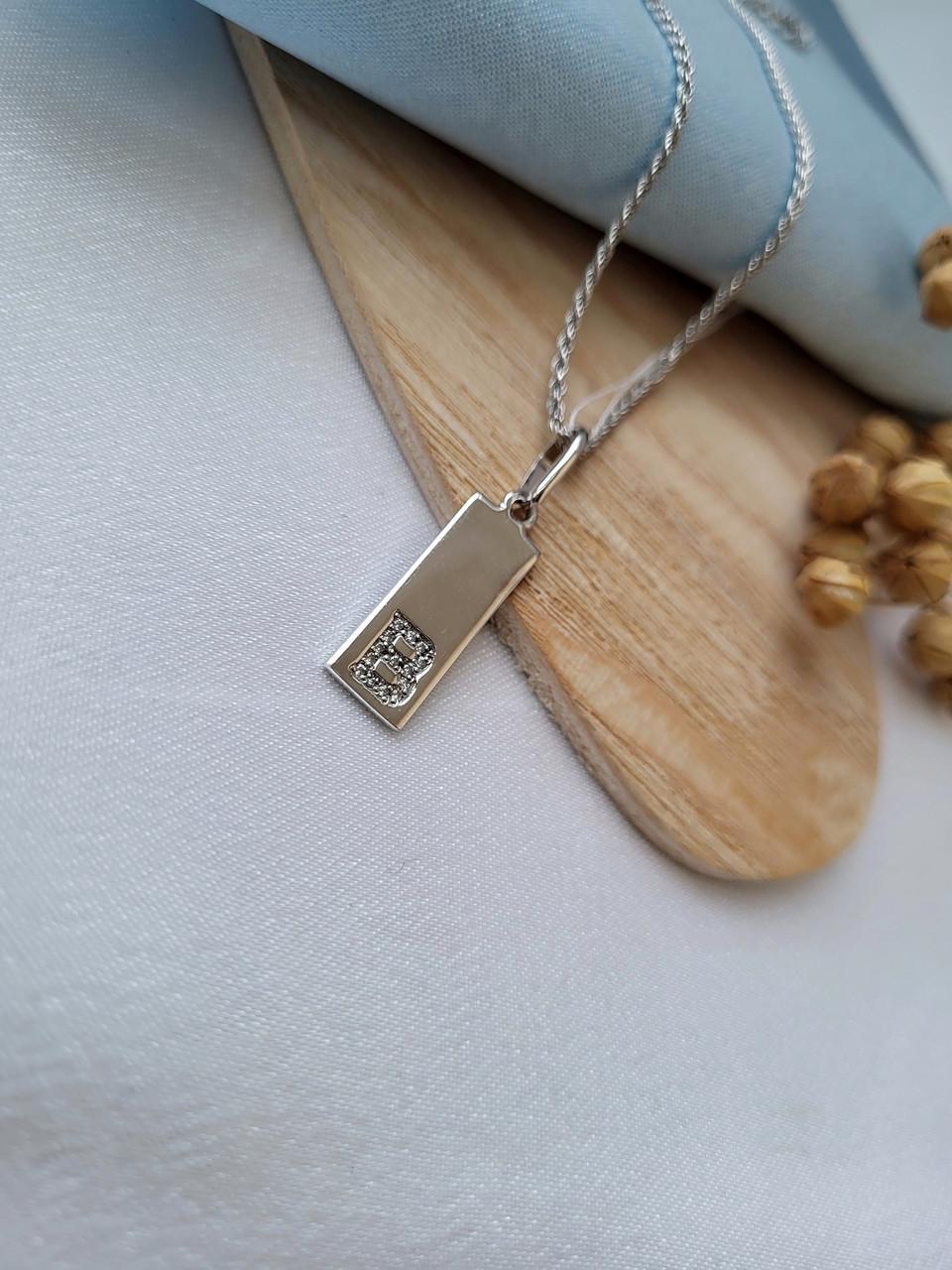 Подвеска серебро 925 проба пластина в 1,80 г (80091р )