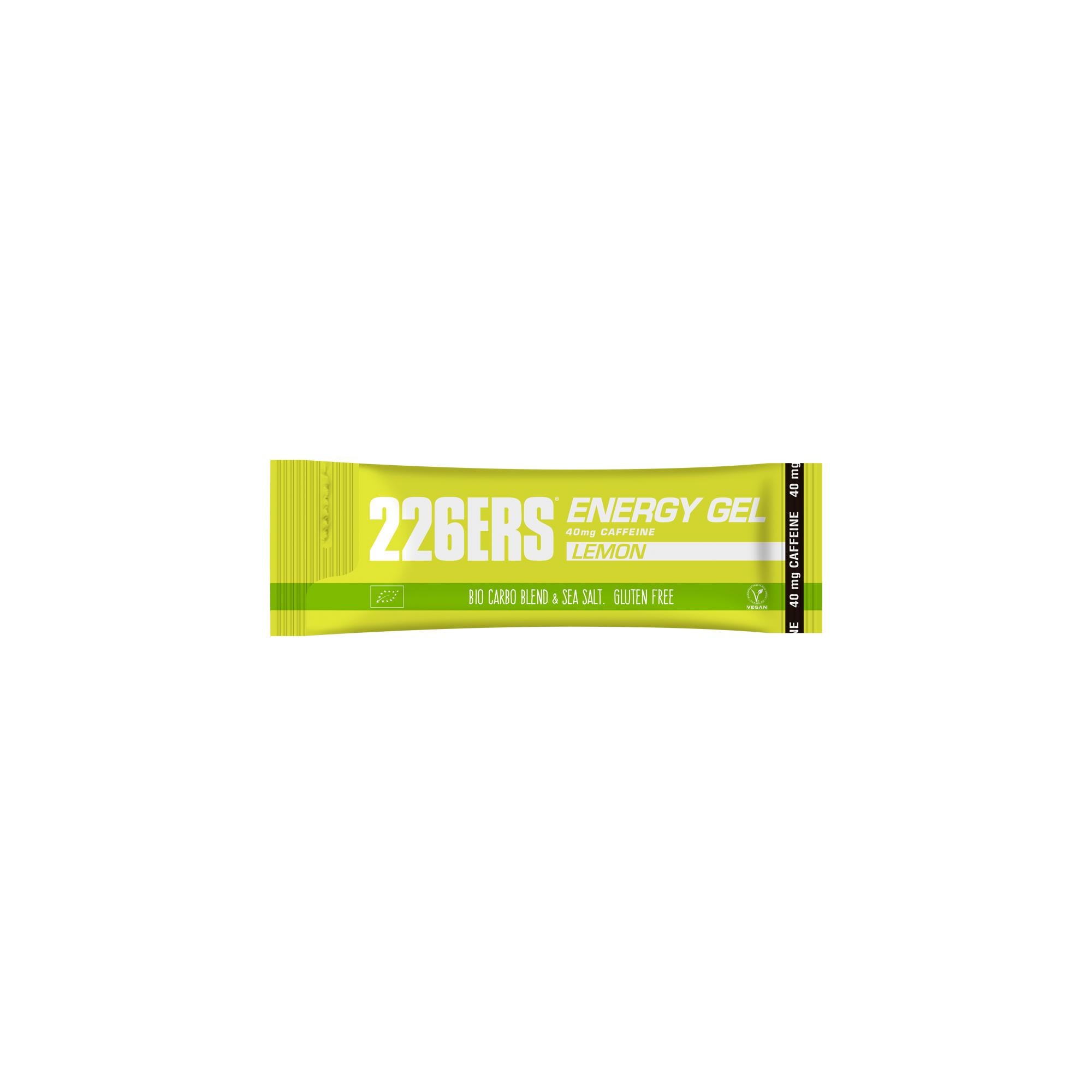 Енергетичний гель 226ERS BIO ENERGY GEL 80 мг caffeine лимон стік 40 г