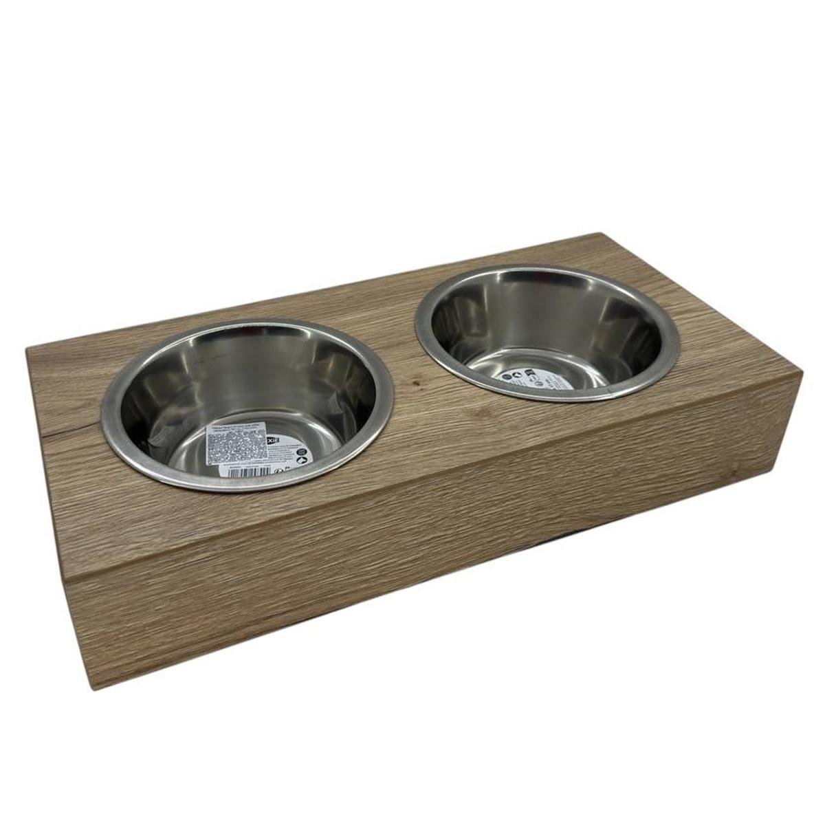 Миска для собак двойная на подставке из фанеры с покрытием Eger - фото 3 Миска для собак двойная на подставке из фанеры с покрытием Eger - фото 3