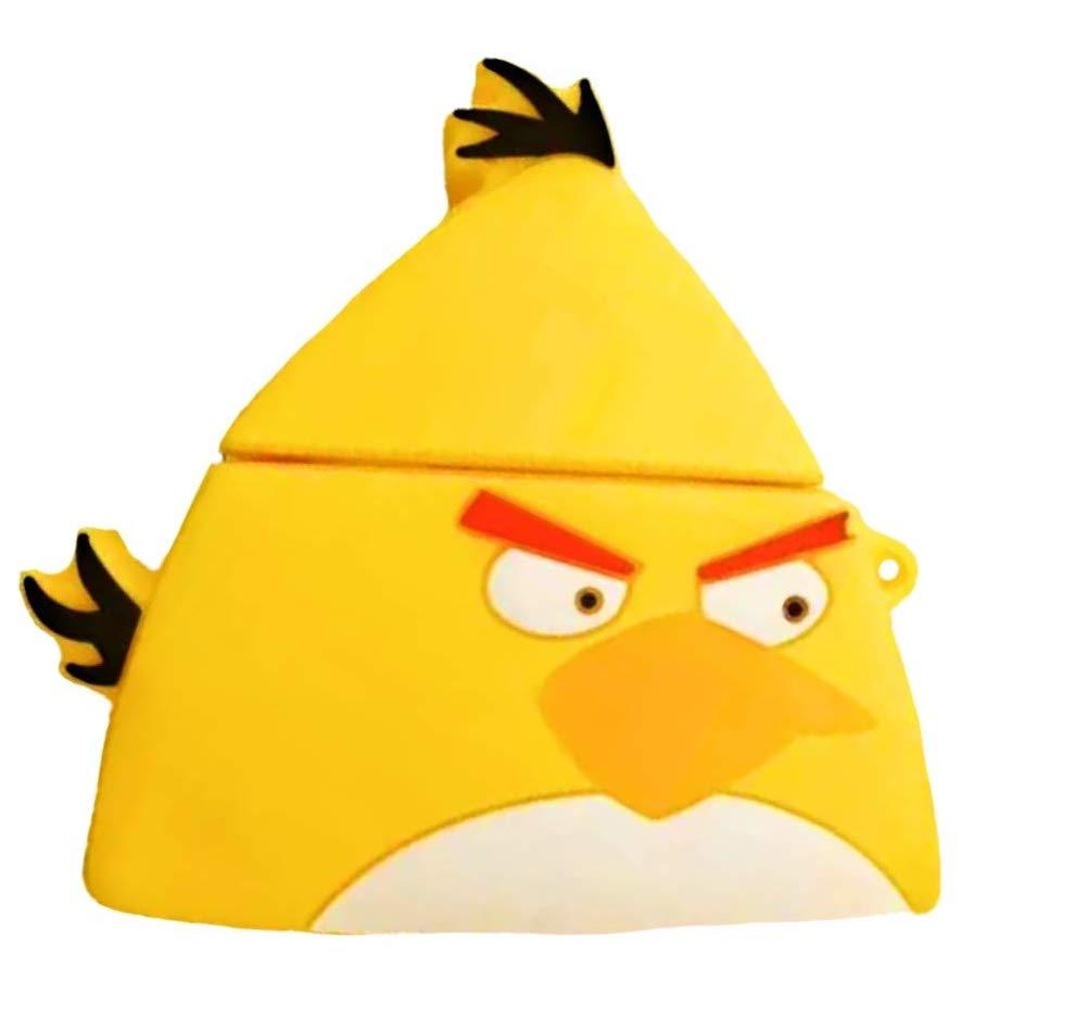 Силиконовый чехол для наушников Angry Birds Case for AirPods, Yellow