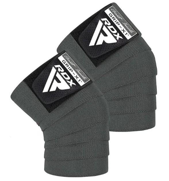 Бинты на колени RDX K1 GYM Knee Wraps Grey (WAH-K1G)