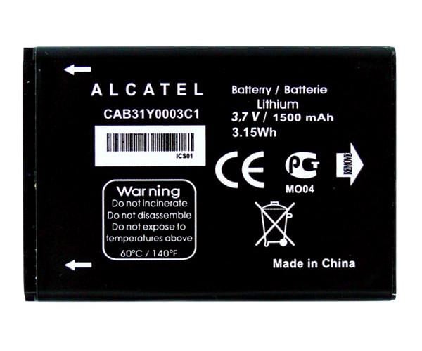 Батарея Alcatel TCL CAB31Y0003C1 1500 mAh/TLi014A1 1400 mAh/CAB31P0000C1 1300 mAh/TLi014A2 1400 mAh AAA