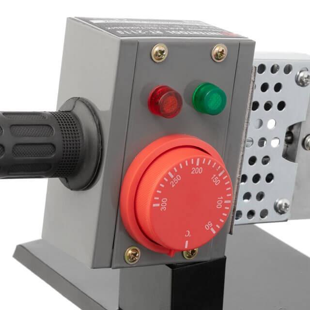 Паяльник для пластикових труб Intertool RT-2110 850 Вт 0-300°C насадки 20/25/32 мм металевий кейс - фото 4 Паяльник для пластикових труб Intertool RT-2110 850 Вт 0-300°C насадки 20/25/32 мм металевий кейс - фото 4