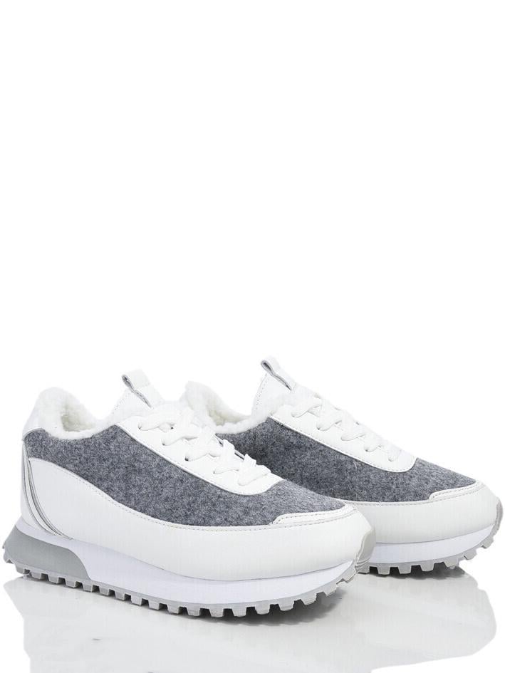 Кроссовки Stilli CXN1540-2 на меху р. 38 Бело-серый