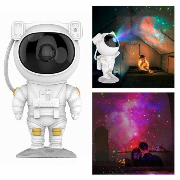 Проектор зоряного неба XO CF1 Astronaut Star Projector Lamp White - фото 6