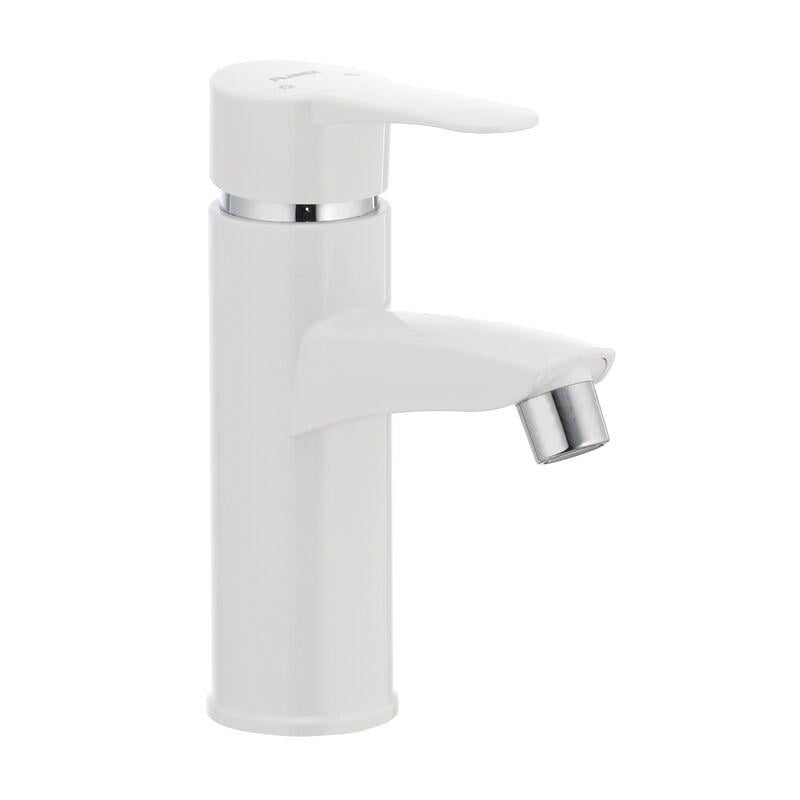 Смеситель для умывальника Plamix Sergio-001 White без подводки (PM0028)