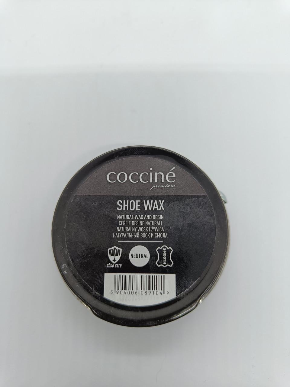 Віск та смола натуральні COCCINE SHOE WAX 40 г Neutral (1998962432)