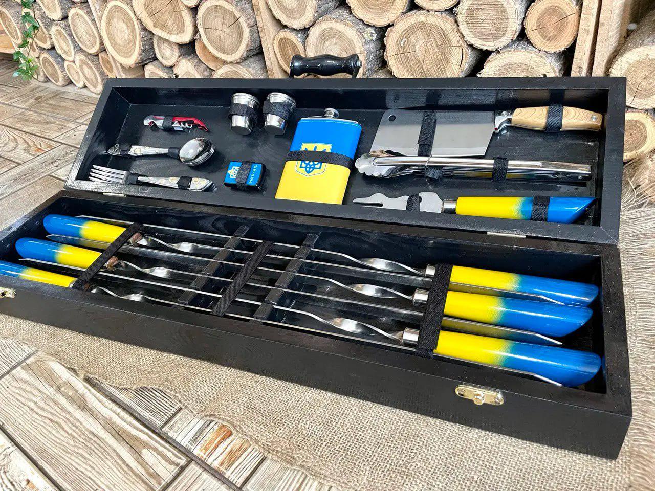 Набор шампуров Patriot 1 в кейсе (10639713)