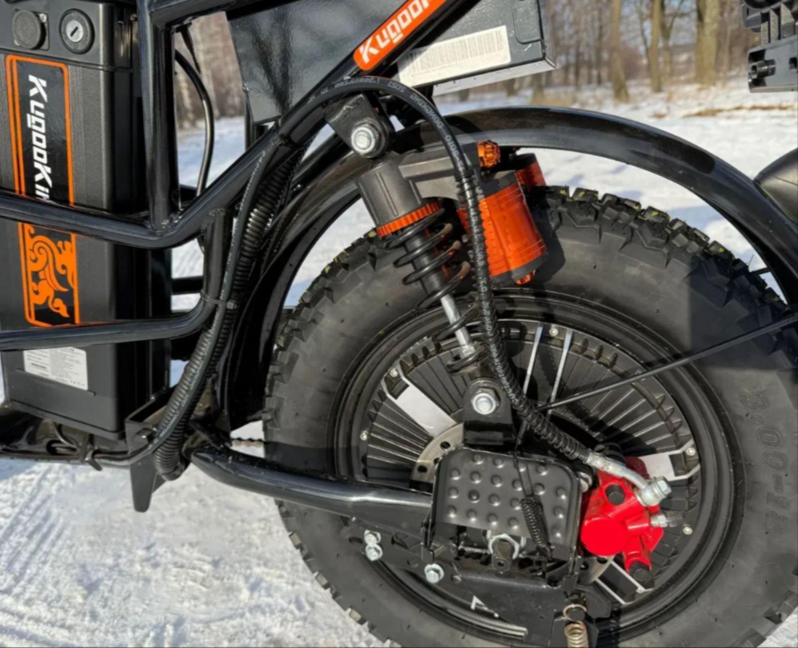 Електровелосипед Kugoo Kirin V3 PRO Of-Road 1000W 60V 30Ah - фото 11
