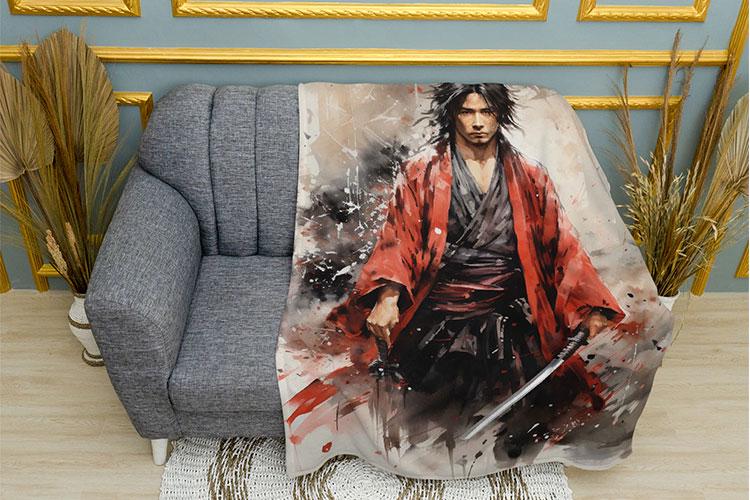 Плед PromoZP Самурай плюш однослойный 135х150 см (102409-3)