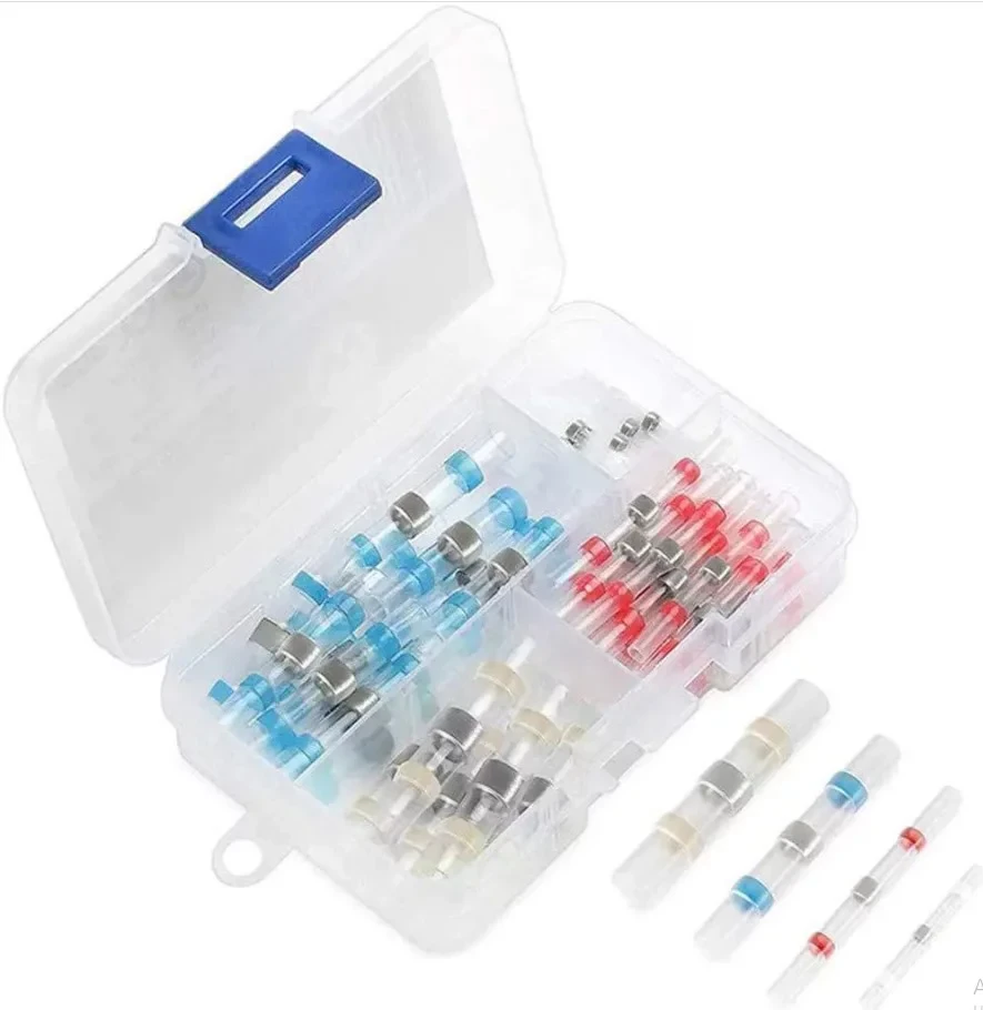 Термоусадочные трубки с припоем 50 шт. (AGY00020-2)