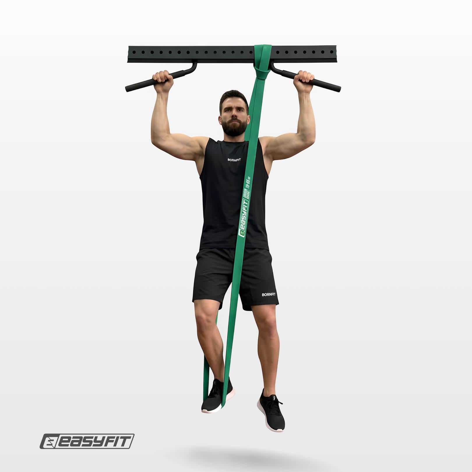 Гумова петля EasyFit Power Bands 19-65 кг для підтягувань Зелений (EFPB1965-Gr) - фото 2