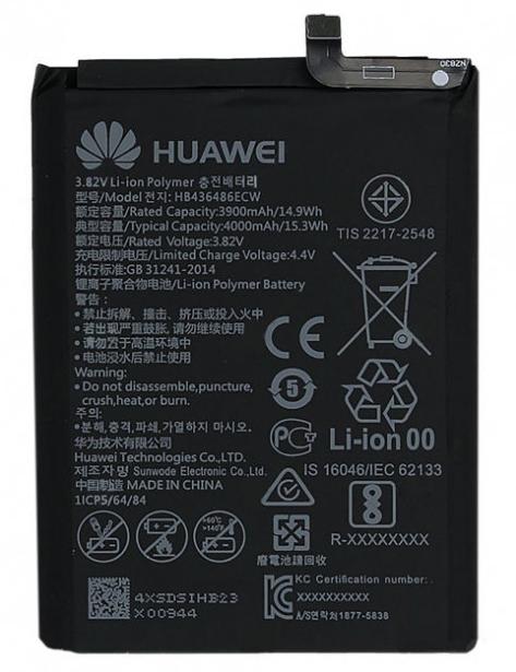 Аккумуляторная батарея HB436486EBW для Huawei Mate 10 Pro 4000 mAh (000021751)