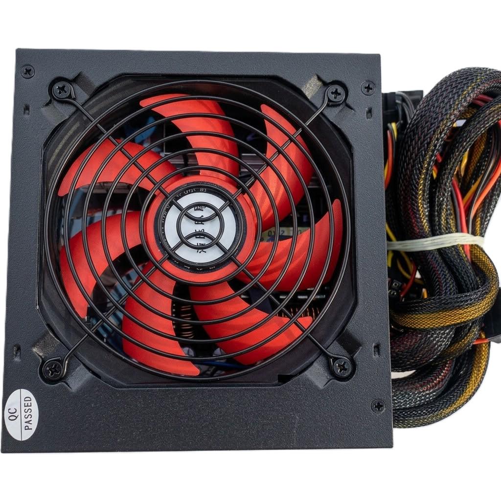 Блок питания Delux DLP-50DG 650W ATX с вентилятором 120 мм Bulk Black