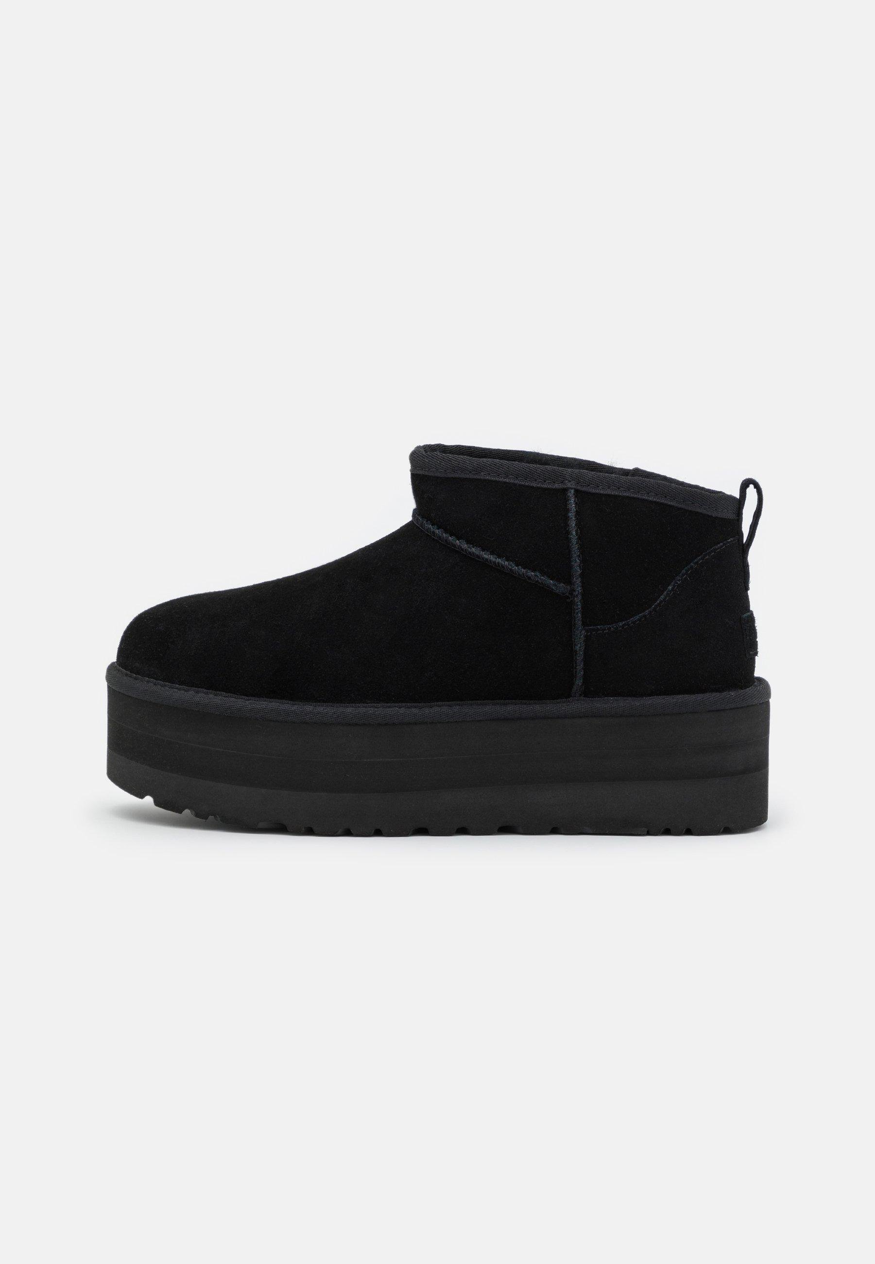 Угги женские UGG Classic Ultra Mini Platform р. 40 Black (1135092)