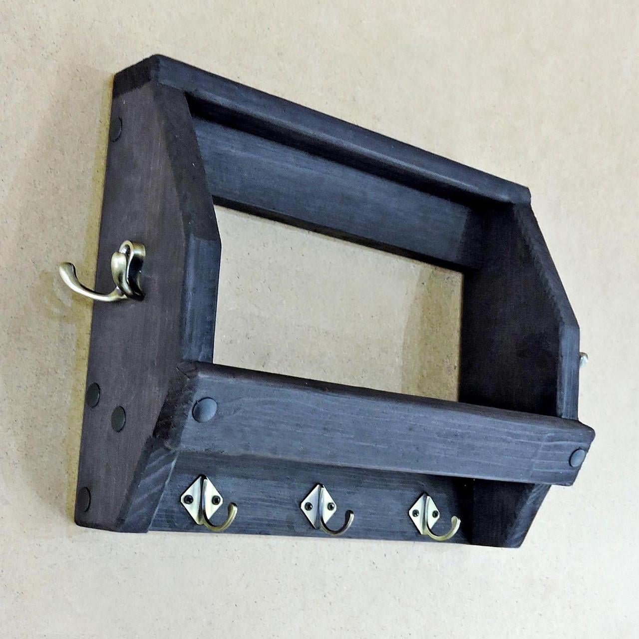 Полка настенная из дерева Тариха Венге (ПНС/000512)